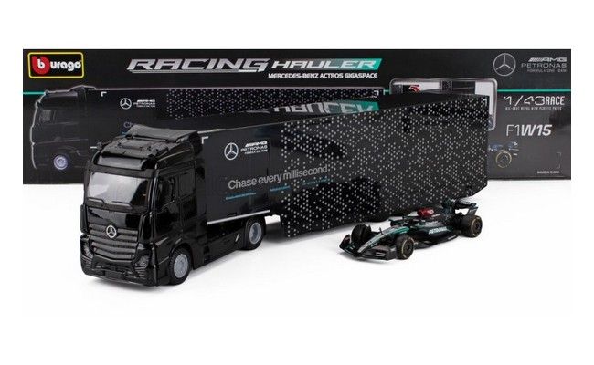 Mercedes Benz Actros Cabine met trailer -  #63 George Russell