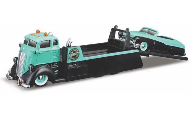 Ford COE Flatbed + Mercury Custom