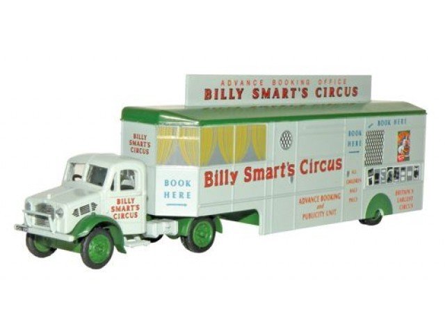 Circus Billy Smart - Bedford OX Truck Booking Trailer