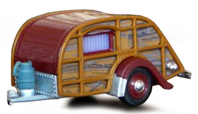 Caravan hout