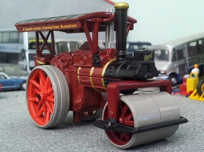 Burrell Road Roller - F. Sharp &amp; Sons