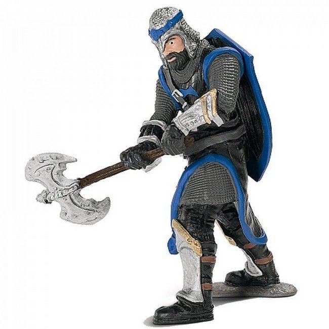 Drakenridder met gevechtsbijl