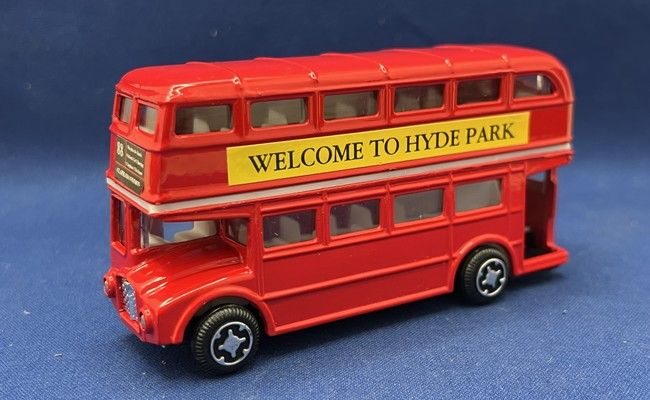 London dubbeldekker bus - Welkom to Hyde Park