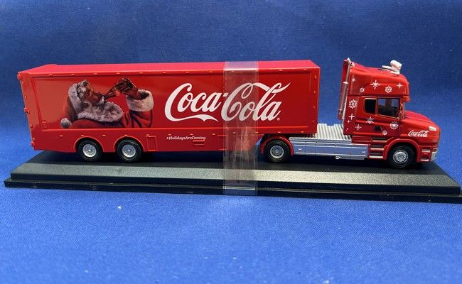 Scania T Cab met trailer - "Coca Cola"