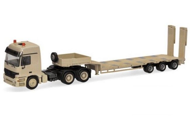 Mercedes Benz Actros L MP1 - dieplader Belgische leger