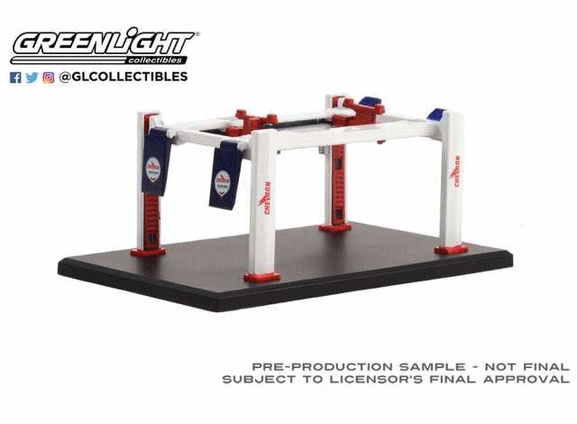 Four-Post Lift - Chevron Gasolines