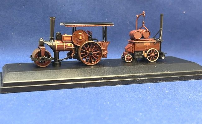 Fowler Steam Roller &amp; Coleman Flapper Convenanter