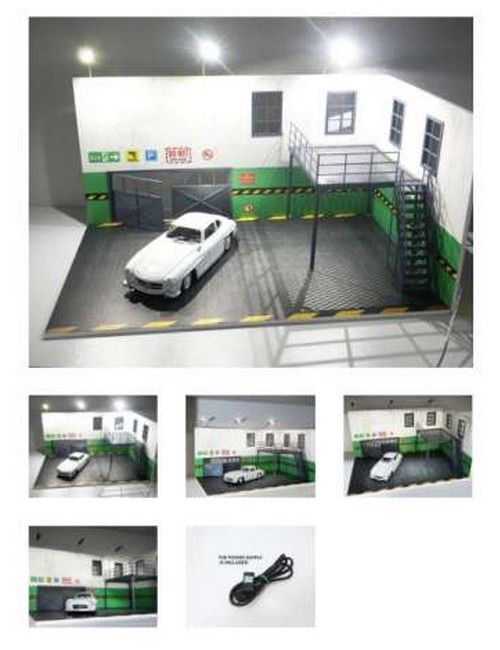 Two Store Garage (modelbouw)