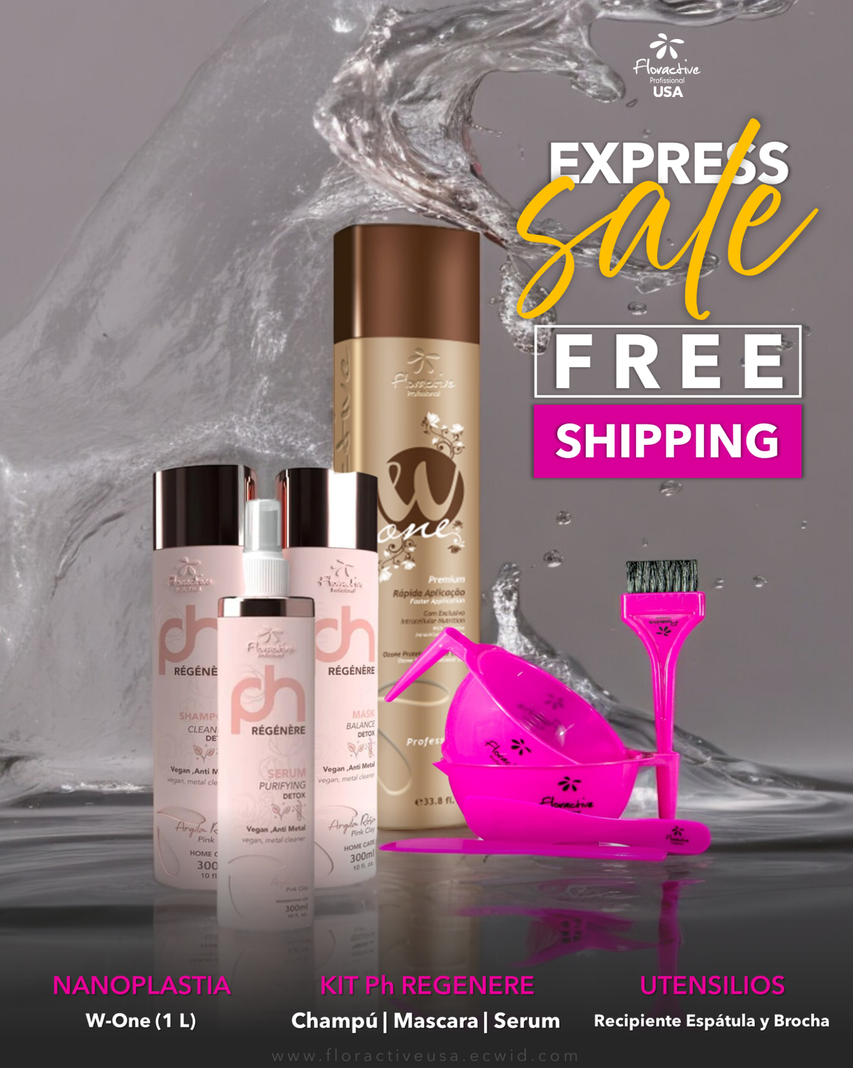 **KIT W ONE NANO WITH PH REGENERE FREE SHIPPING**