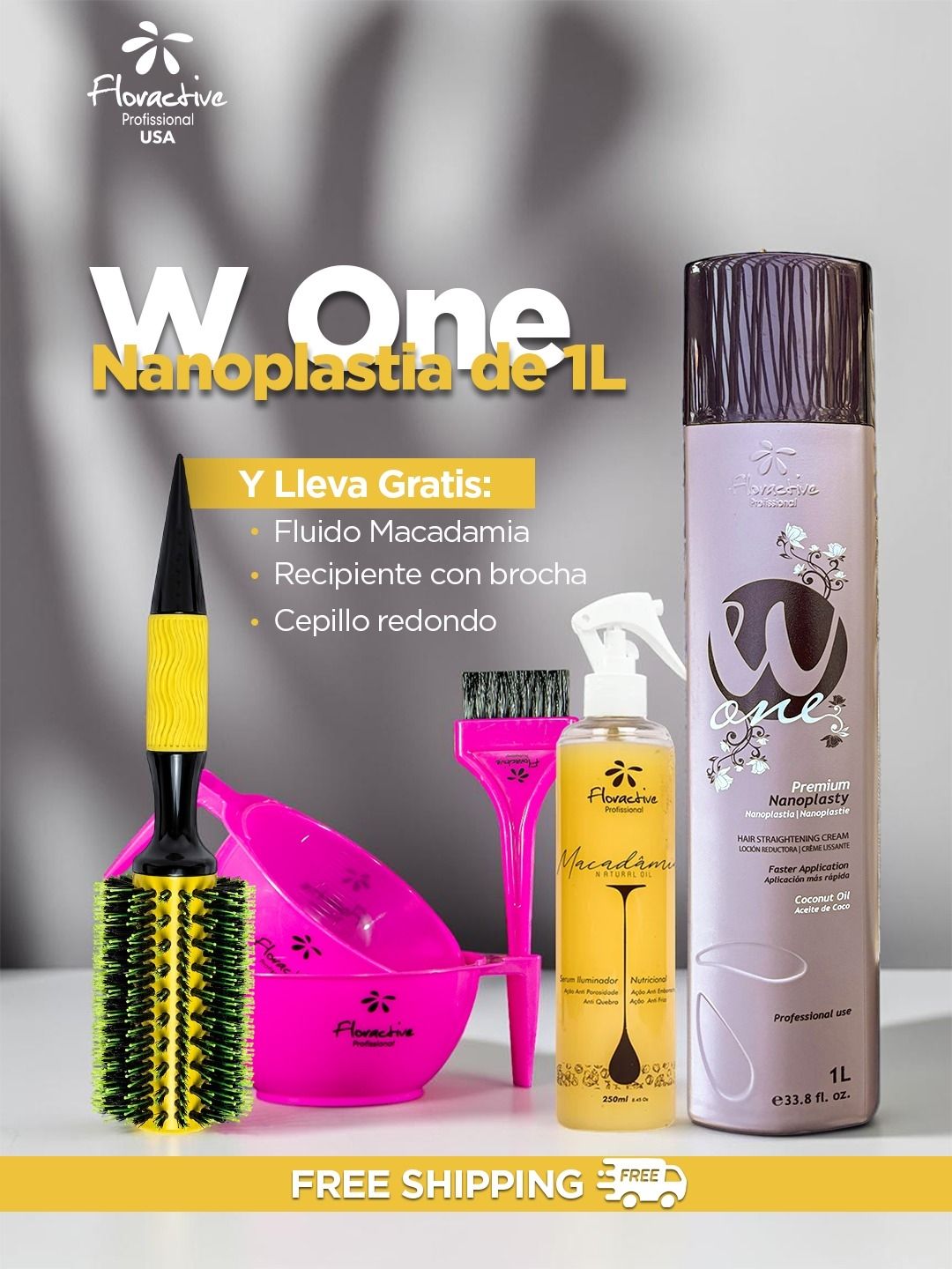 **W ONE NANOPLASTIA WITH MACADAMIA FLUID OCTOBER SALE**