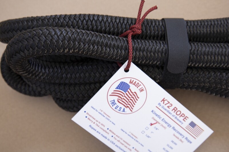 7/8'' K72 Kinetic Recovery Rope