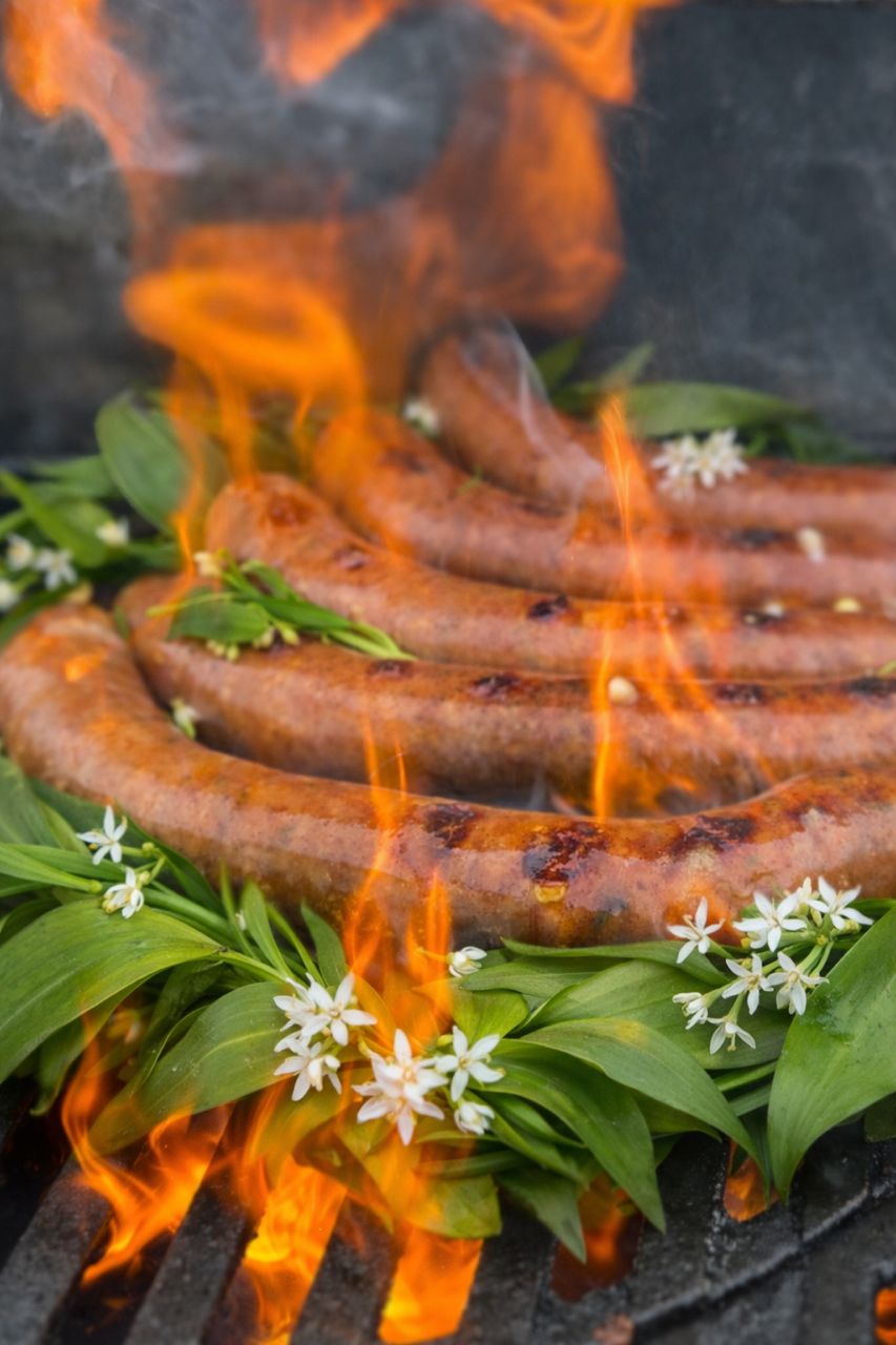 Bärlauch Käsekrainer 2 Stück ca 32 dag