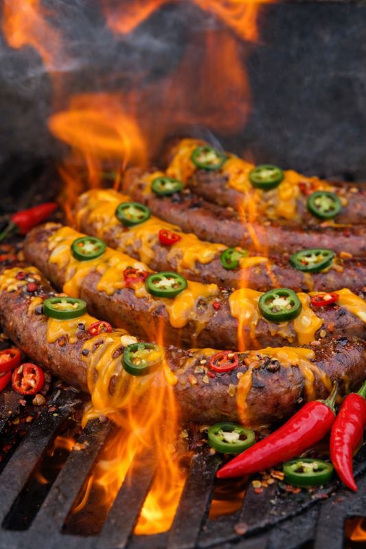 Jalapeño Cheddar Käsekrainer 5 Stück ca 75 dag