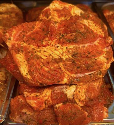 Schopfsteak mariniert 2 Stück