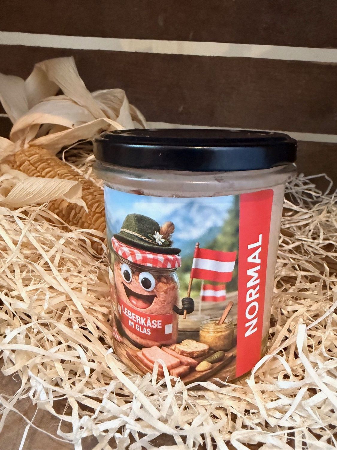 Leberkäse im Glas Normal ca 35 dag Leberkäse im Glas Normal ca 35 dag