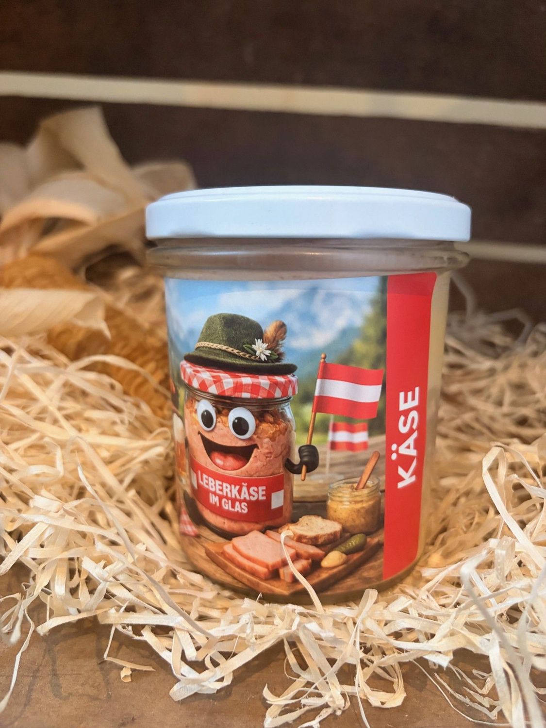 Leberkäse im Glas Käse ca 35 dag