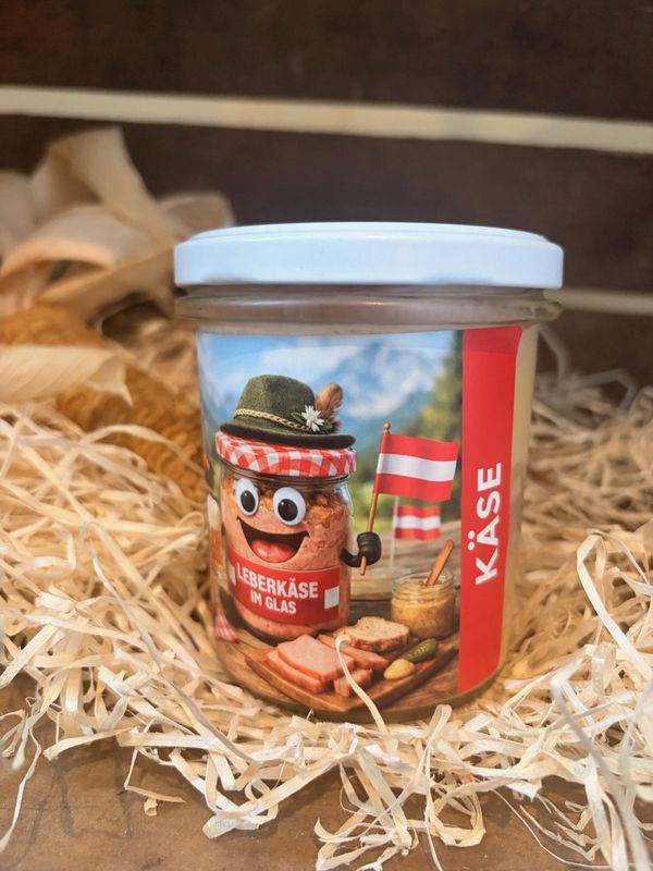 Leberkäse im Glas Käse ca 35 dag
