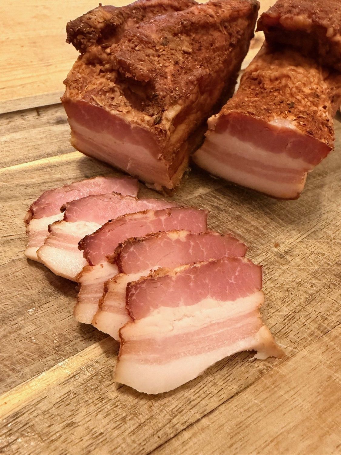 Gewürzspeck ca 35 dag Gewürzspeck ca 35 dag