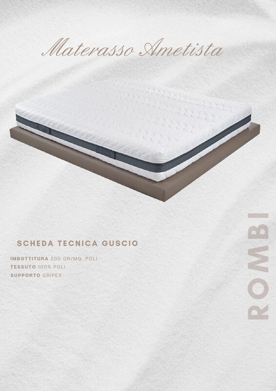 MATERASSO AMETISTA MATRIMONIALE 160X190
