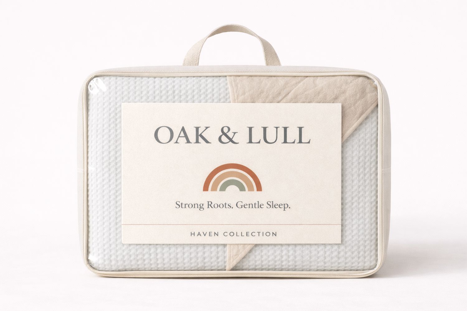 Haven Waffle Reversible Quilt (White)