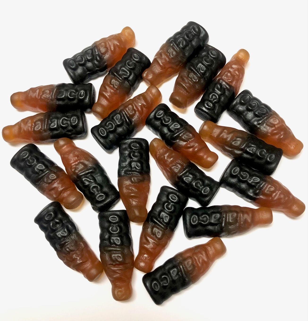 Lakritz-Cola Flaschen