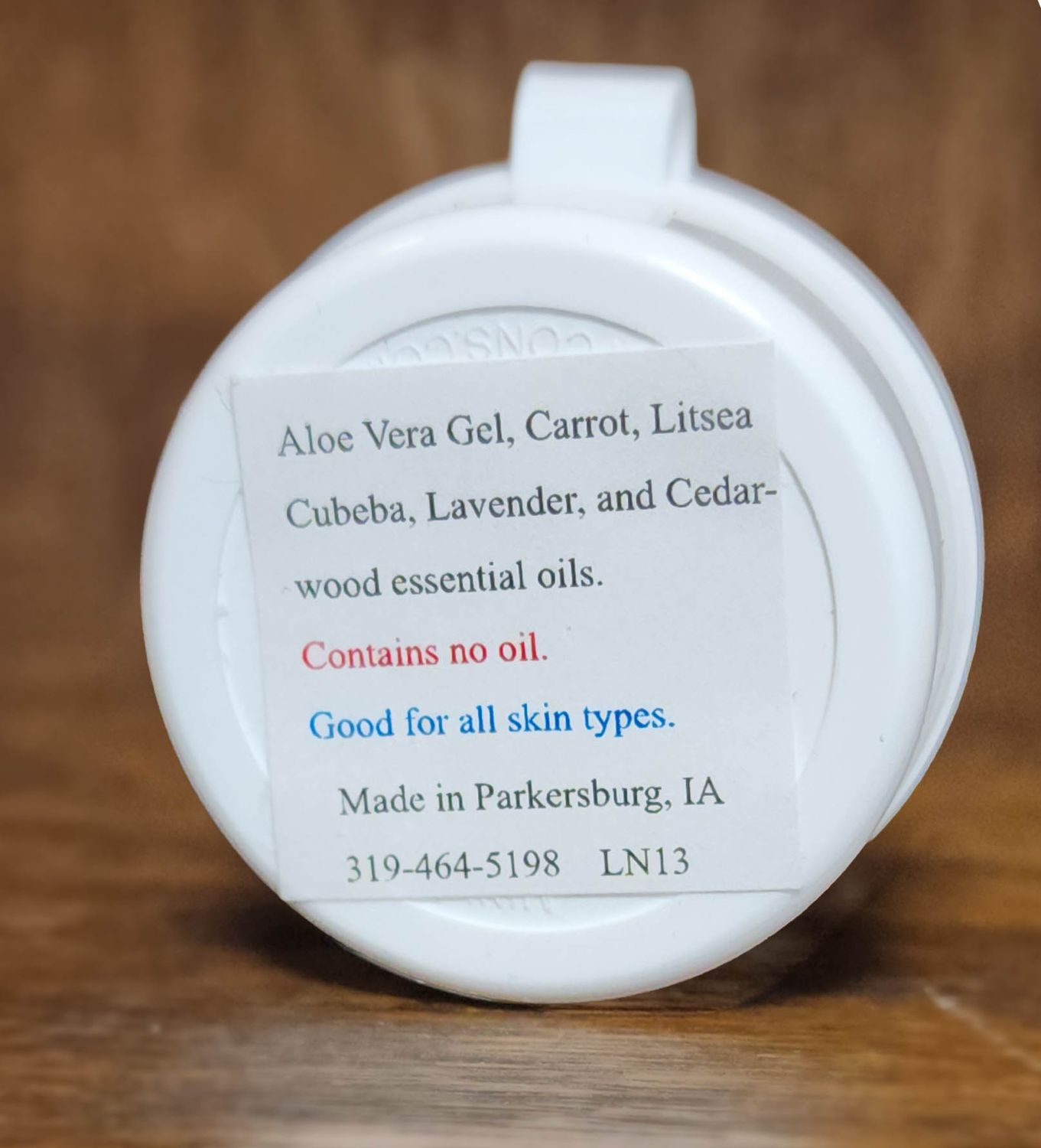 Oil Free Moisturizer