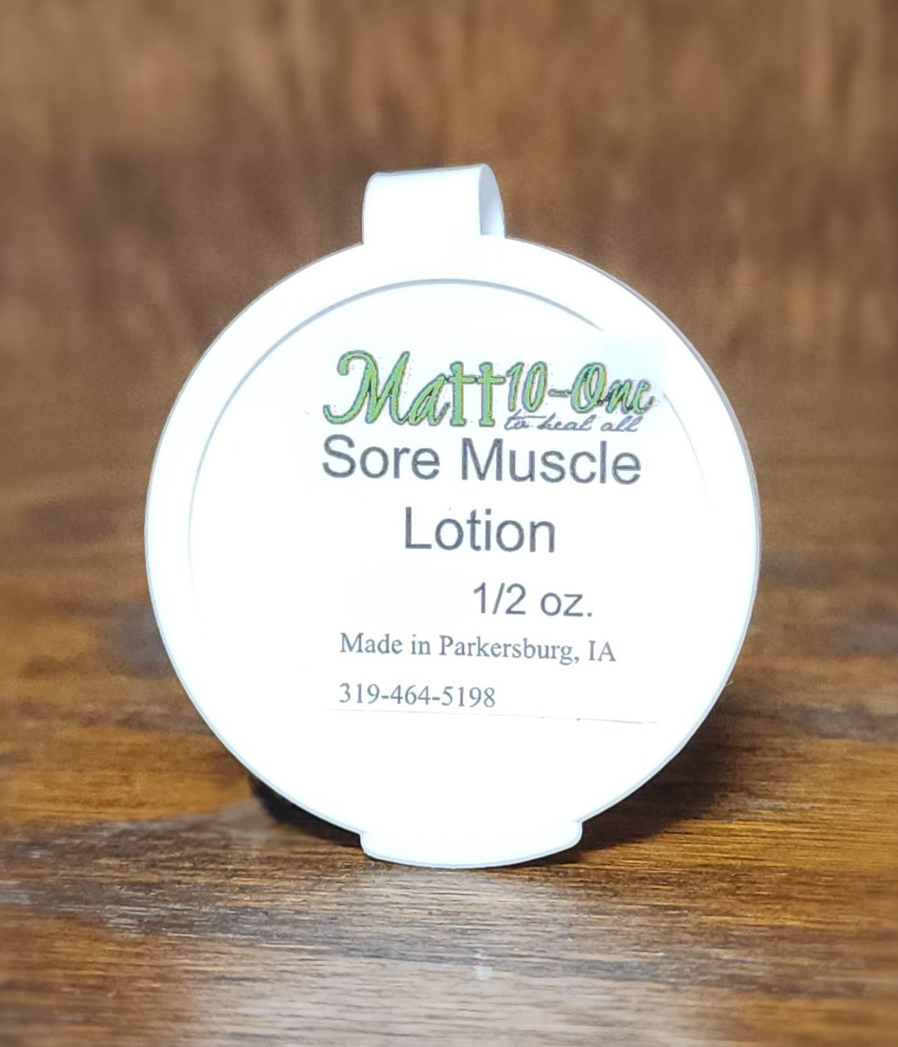 Sore Muscle Cream