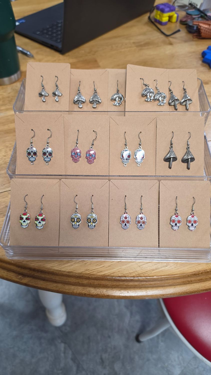 Saphire Earrings