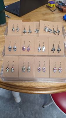 Saphire Earrings