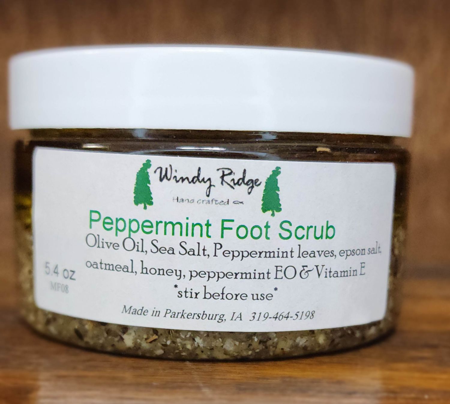 Peppermint Foot Scrub