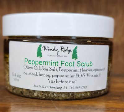 Peppermint Foot Scrub
