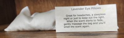Lavender Eye Pillow