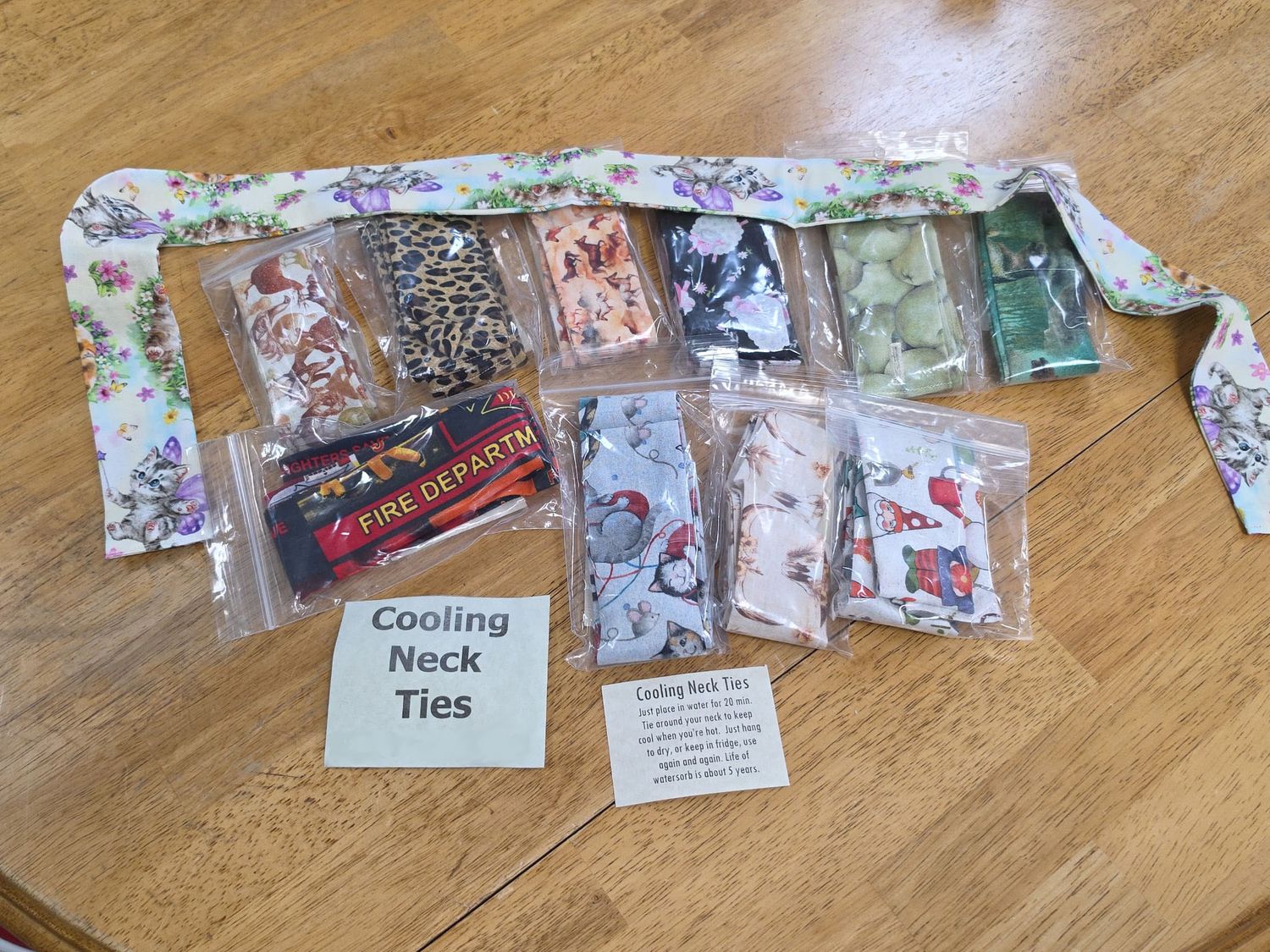 Cooling Neck Ties