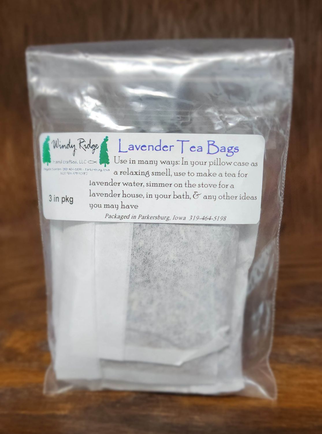 Herbal Teas, scent: lavender