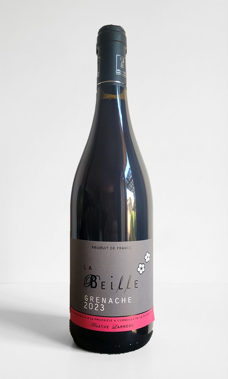 GRENACHE 2023  10,35€ la bouteille au lieu de 11,50 (vendu par carton de 6 bouteilles)