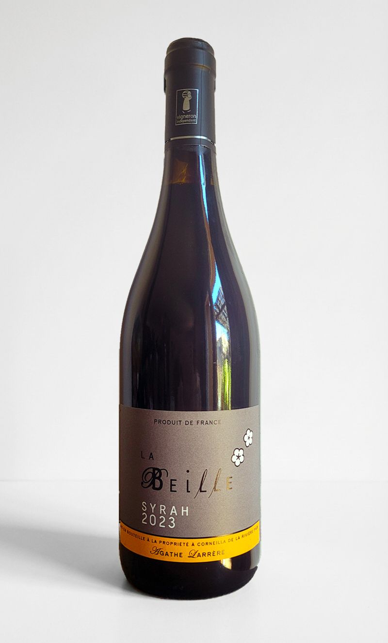 SYRAH 2023 13.50€ la bouteille au lieu de 15€  (vendu par carton de 6 bouteilles)