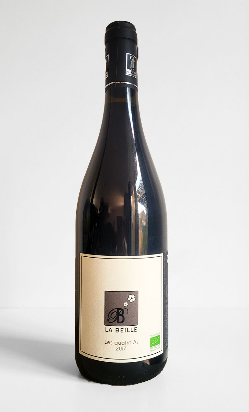 LES QUATRE AS 2017 17€ la bouteille vendu par carton de 6 bouteilles