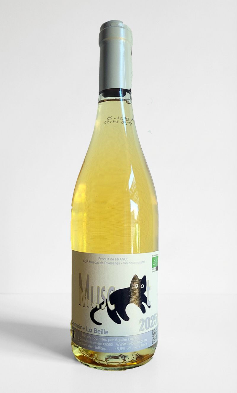 MUSCAT DE RIVESALTES 2025 10,80€ la bouteille au lieu de 12€ (vendu par carton de 6 bouteilles)