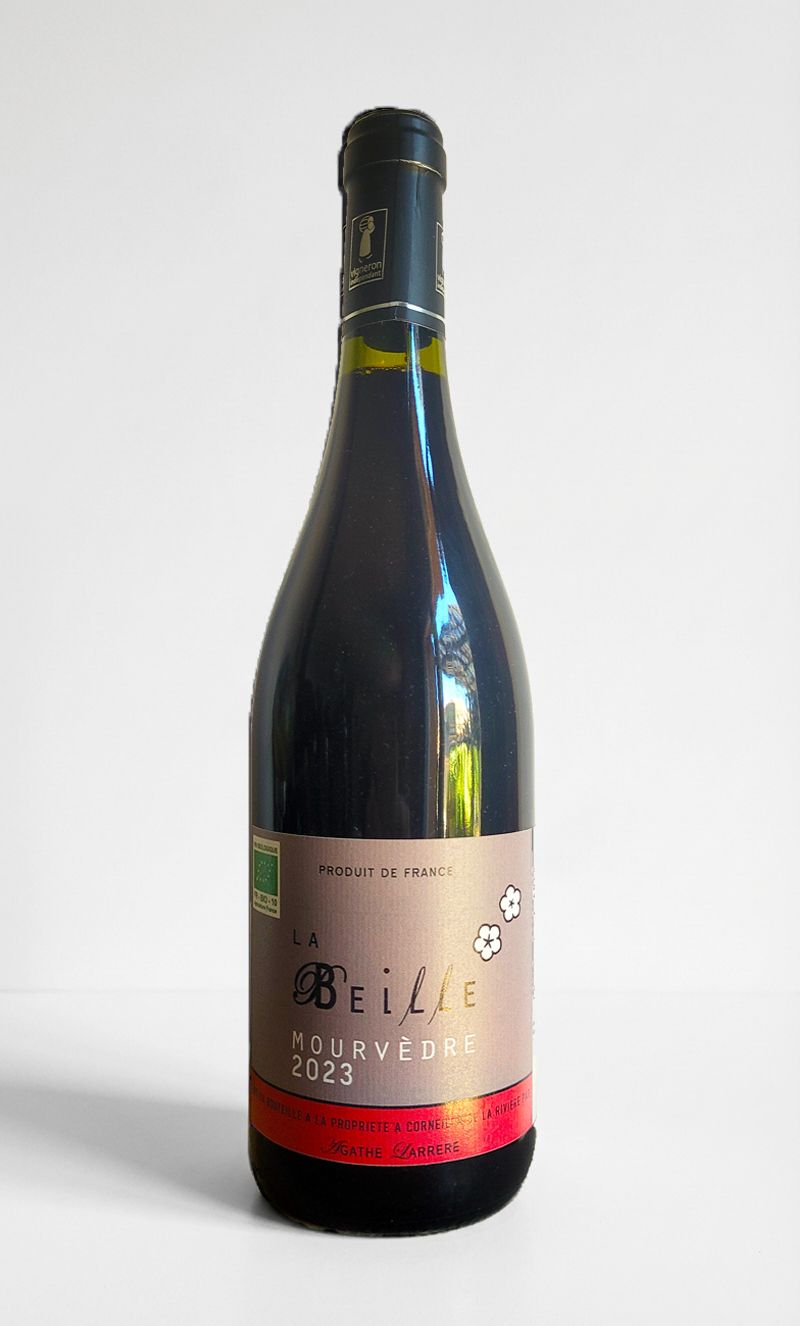 MOURVEDRE 2023 11,25€ la bouteille au lieu de 12,50€ (vendu par carton de 6 bouteilles)