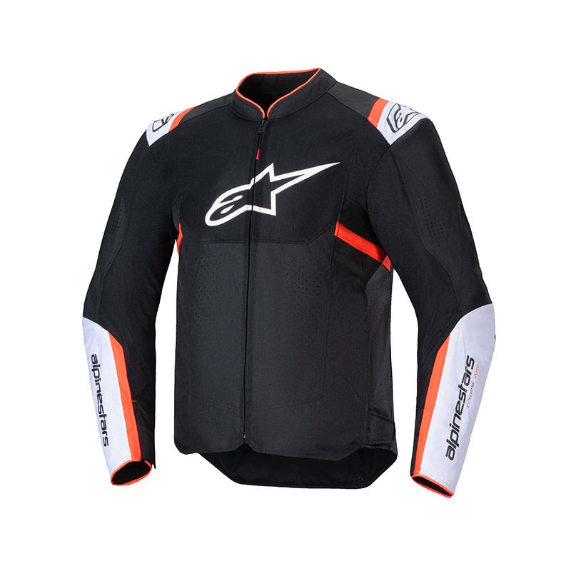 Giacca Estiva ALPINESTARS T-SPS AIR V2 - (Black/White/Red Fluo)
