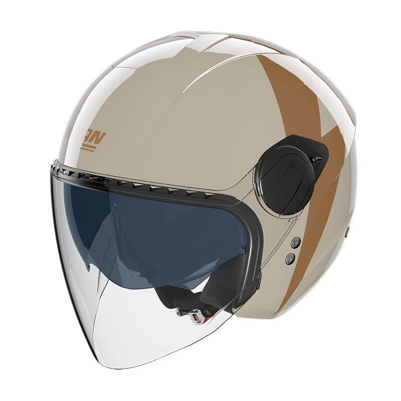 Casco Jet NOLAN N20-2 VISOR IMPETO - (Avorio/Ocra)