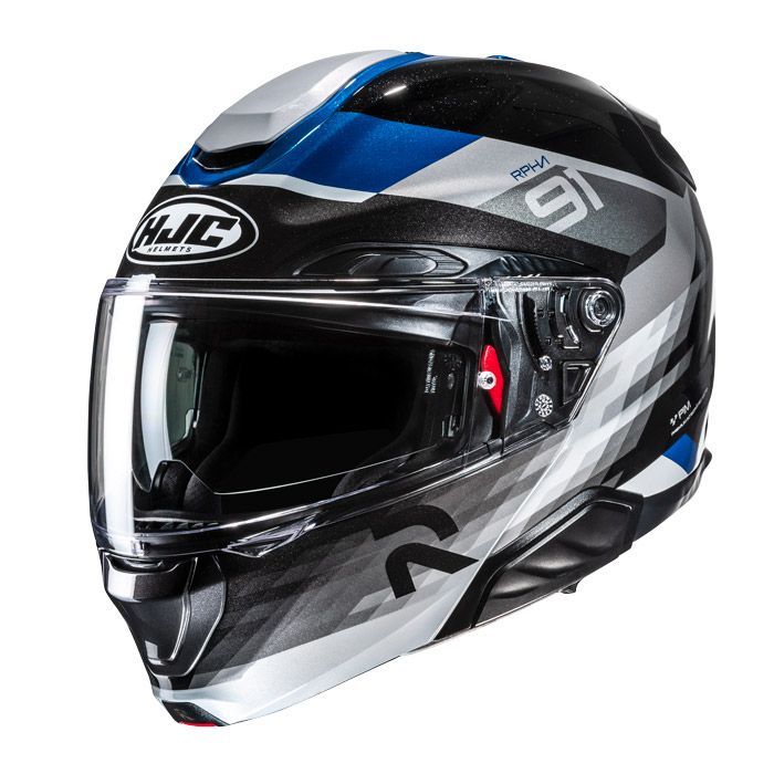 Casco Modulare HJC RPHA 91 MADAL - (Madal MC2) Casco Modulare HJC RPHA 91 MADAL - (Madal MC2)