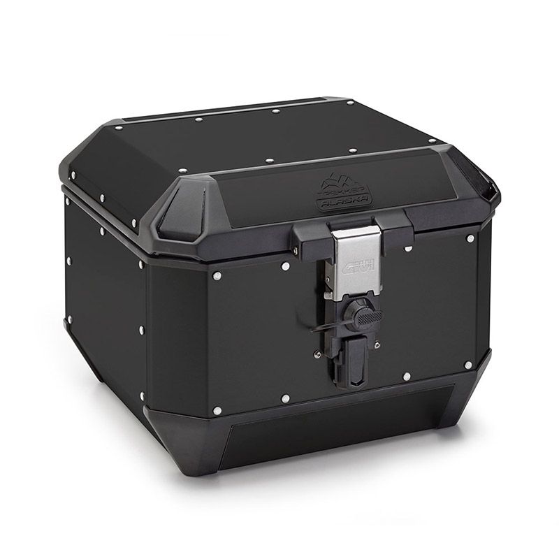 GIVI BAULETTO TREKKER ALASKA 44 LT ALLUMINIO NERO GIVI BAULETTO TREKKER ALASKA 44 LT ALLUMINIO NERO