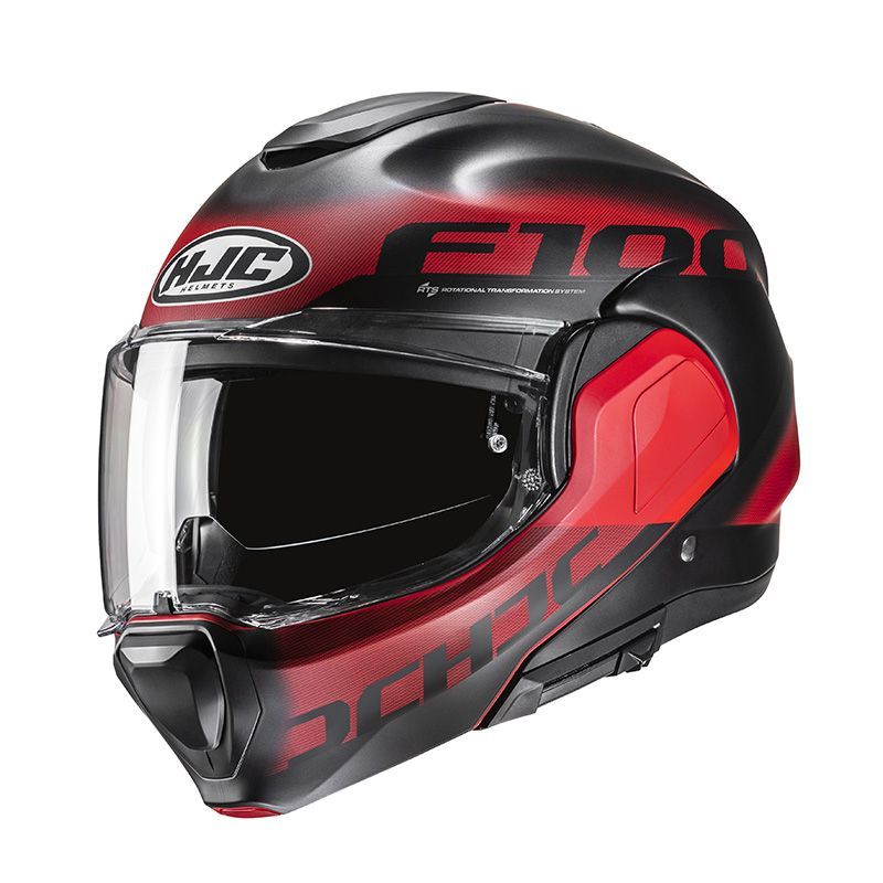 Casco Modulare Ribaltabile HJC F100 HETAL - (Hetal MC1SF) Casco Modulare Ribaltabile HJC F100 HETAL - (Hetal MC1SF)