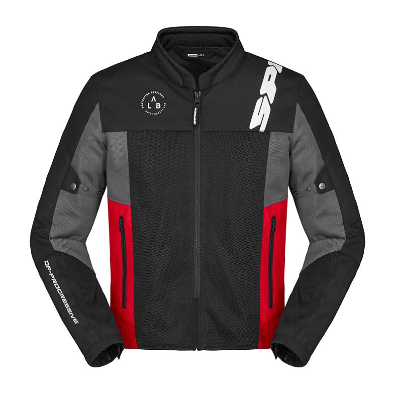 Giacca Estiva SPIDI CORSA NET WINDOUT - (Black/Red)