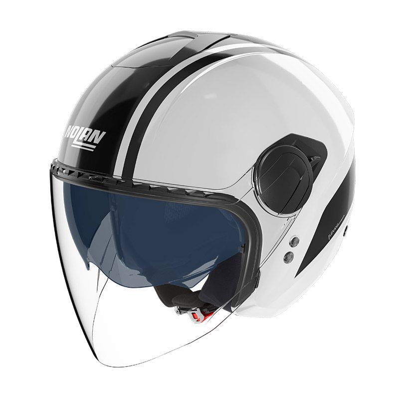 Casco Jet NOLAN N20-2 VISOR DOLCE VITA - (Bianco/Nero)