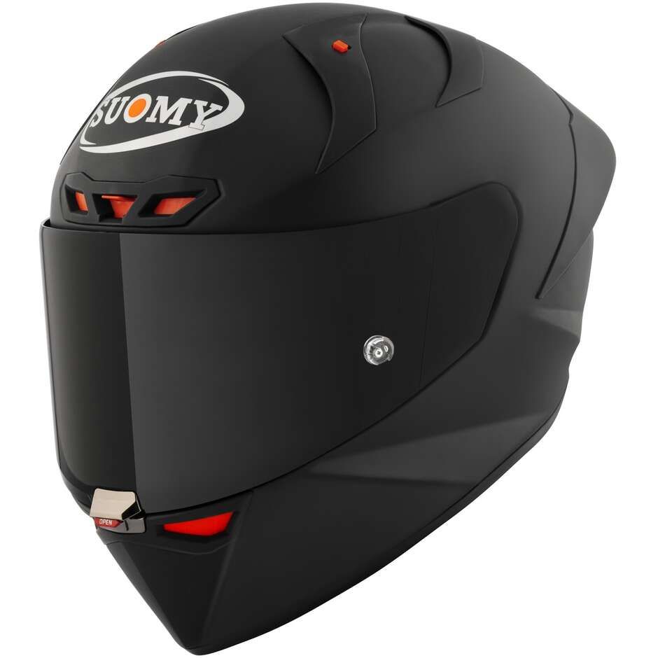 Casco Integrale SUOMY S1-XR GP PLAIN - (Matt Black)