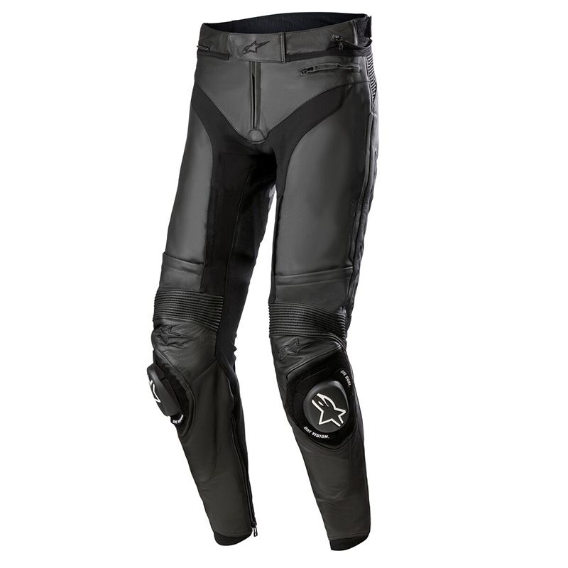 Pantaloni Pelle ALPINESTARS MISSILE V3 - (Black/Black)