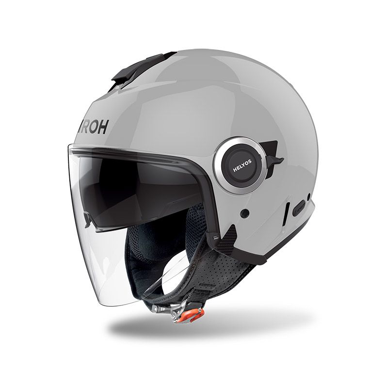 Casco Jet AIROH HELIOS COLOR - (Concrete Grey Gloss)