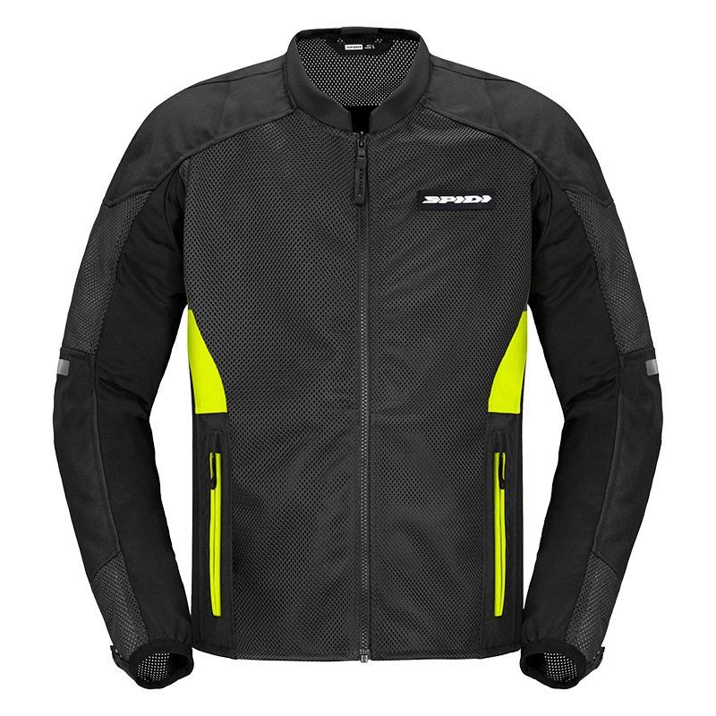 Giacca Estiva SPIDI SUPER NET - (Black/Yellow Fluo)
